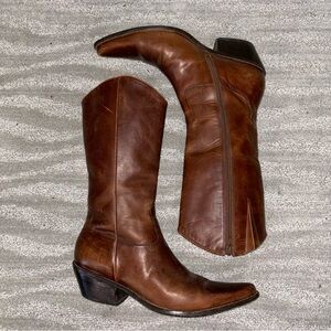 Vintage Matisse Leather Heeled Boots